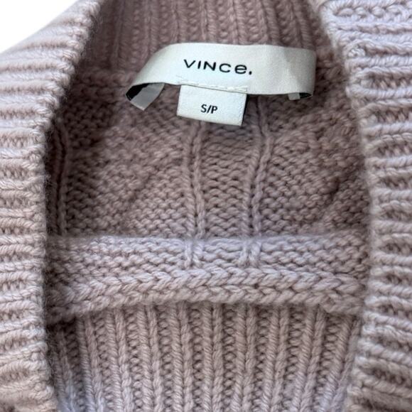 VINCE Twisted Cable Wool & Cashmere-Blend Sweater - Picture 9 of 10
